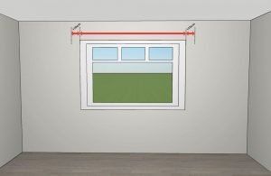 Cómo medir estores - mediciones de ancho de ventana