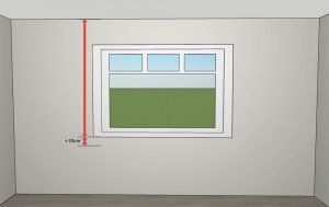 Cómo medir estores - mediciones para soporte a techo