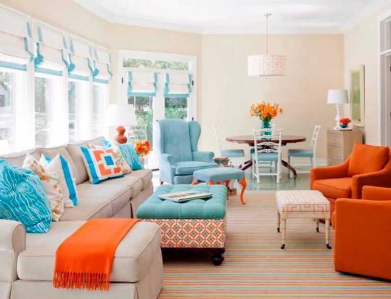 Cómo combinar los colores en decoración de interiores